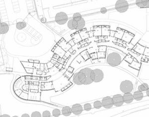 architectural drawings of a school