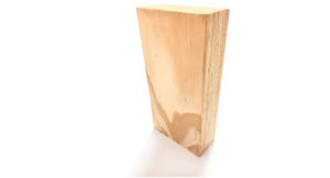 a block of laminated timber called Ultralam LVL