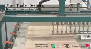 flyer for mass timber systems event giving details of the event